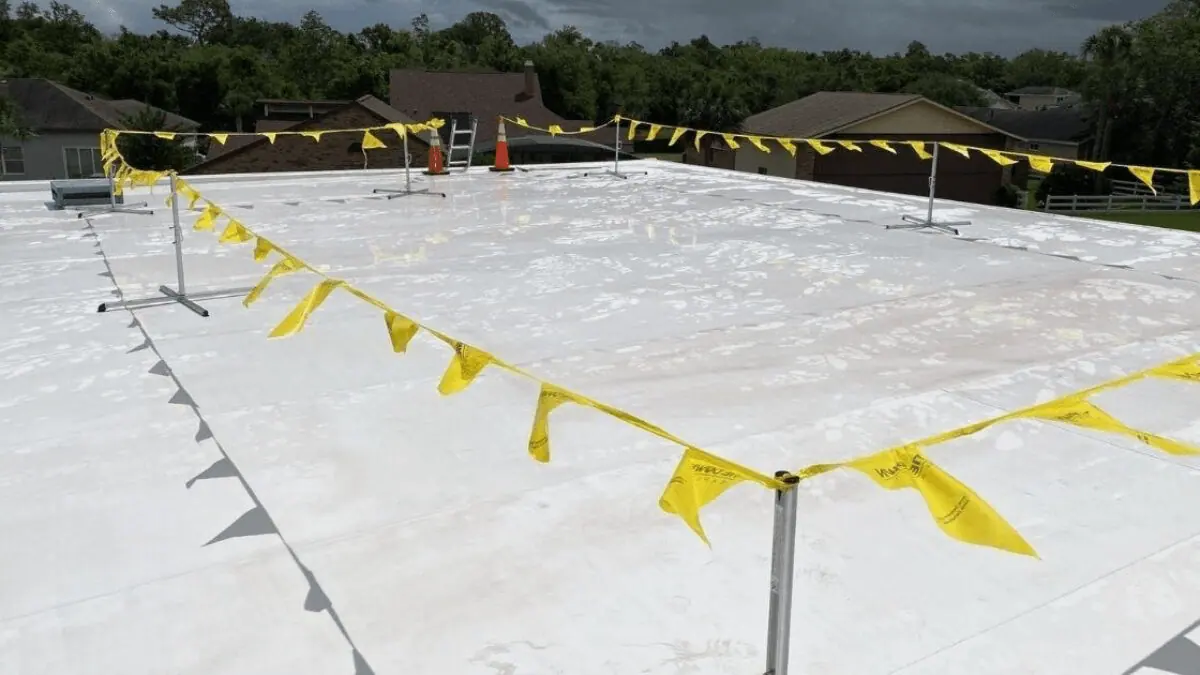 Tropical Remnant Rain Roof Damage