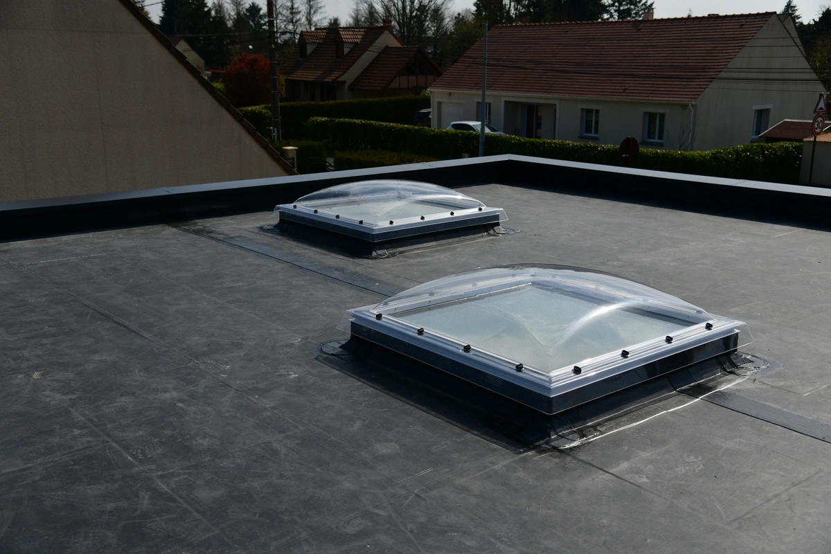 White EPDM Roofing