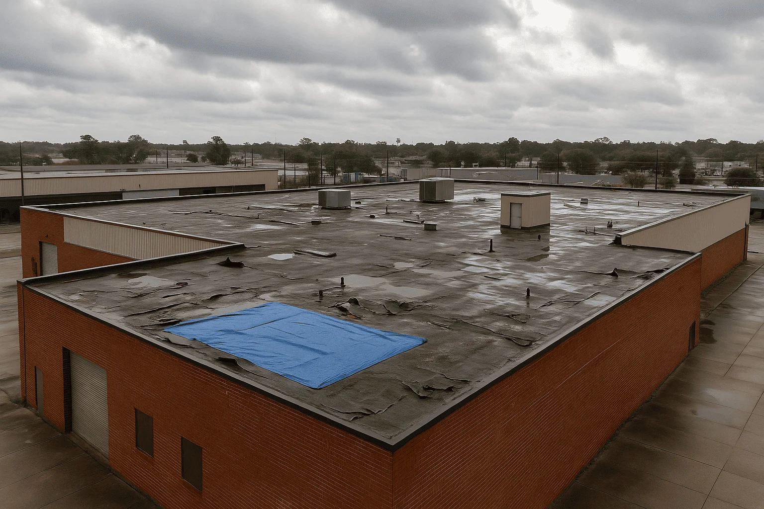 Wind Damage Roof Repair